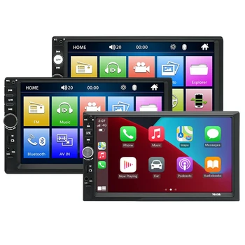 7 inch 2 Din HD Touch Screen Car Stereo  Car MP4 MP5  Player USB Car DVD Player with BT