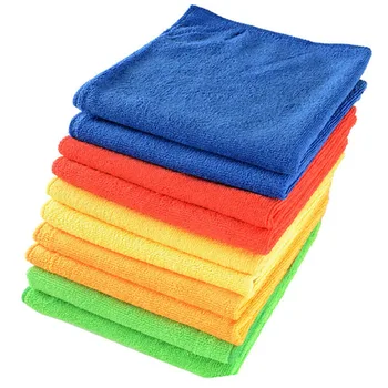 Wholesale Good Quality 80% Polyester 30*30 40*40cm Kitchen Dish Cloth  Cleaning Towels Microfiber Towel - China Microfiber and Dishcloth price