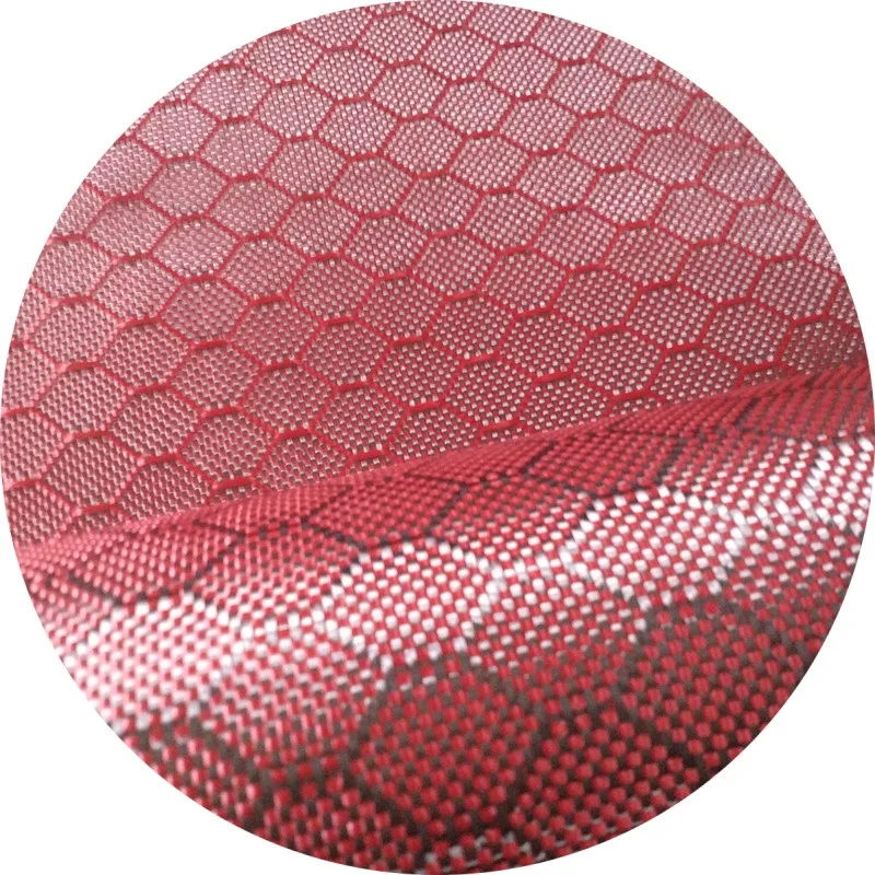 Красивый рулон жаккардовой ткани 3k Wasp Honeycomb