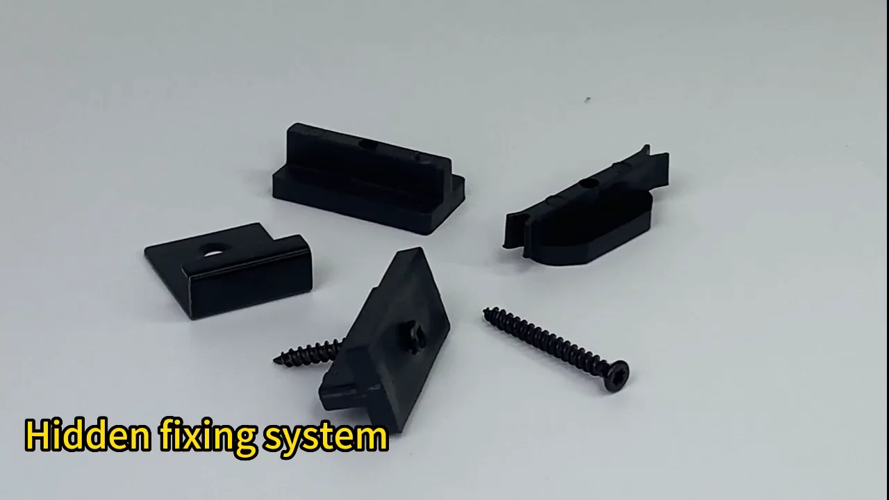 Apbm Plastic Deck Clips For Outdoor Wpc Deck With Screws Buy Plastic