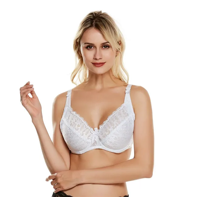 Bras Plusgalpret Plus Size Bra DD DDD E F Cup Sexy Lace For Women