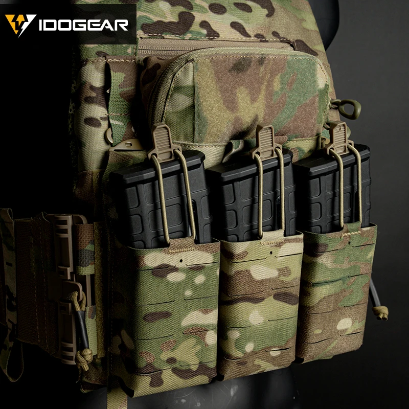 IDOGEAR KTAR 5.56 Triple Mag Pouch - Tactical & Durable