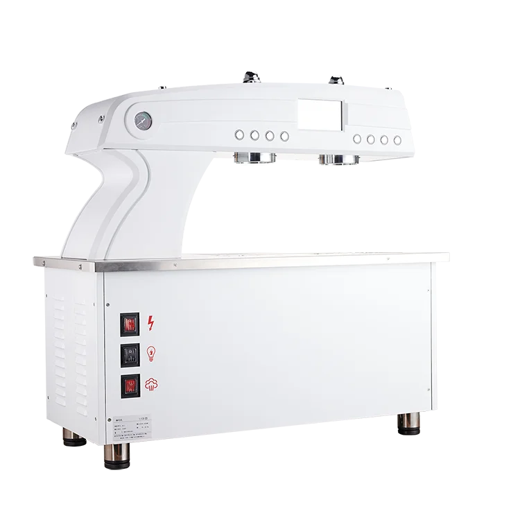 Professional Commercial Manual 2 Group Tea Brewer Espresso and Coffee Making Machine for Bubble Tea