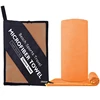 vibrant orange-Zipper bag