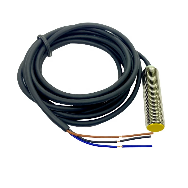 3 Wire M12 Inductive Proximity Sensor Testing Distance 2mm Inductance ...
