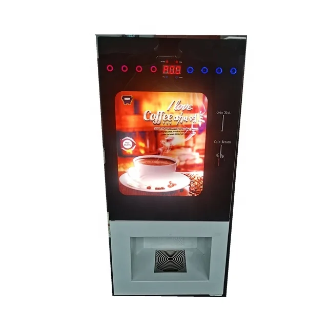 Office Used Coin Operated Coffee Vending Machine Best Selling   WF1-303V-E
