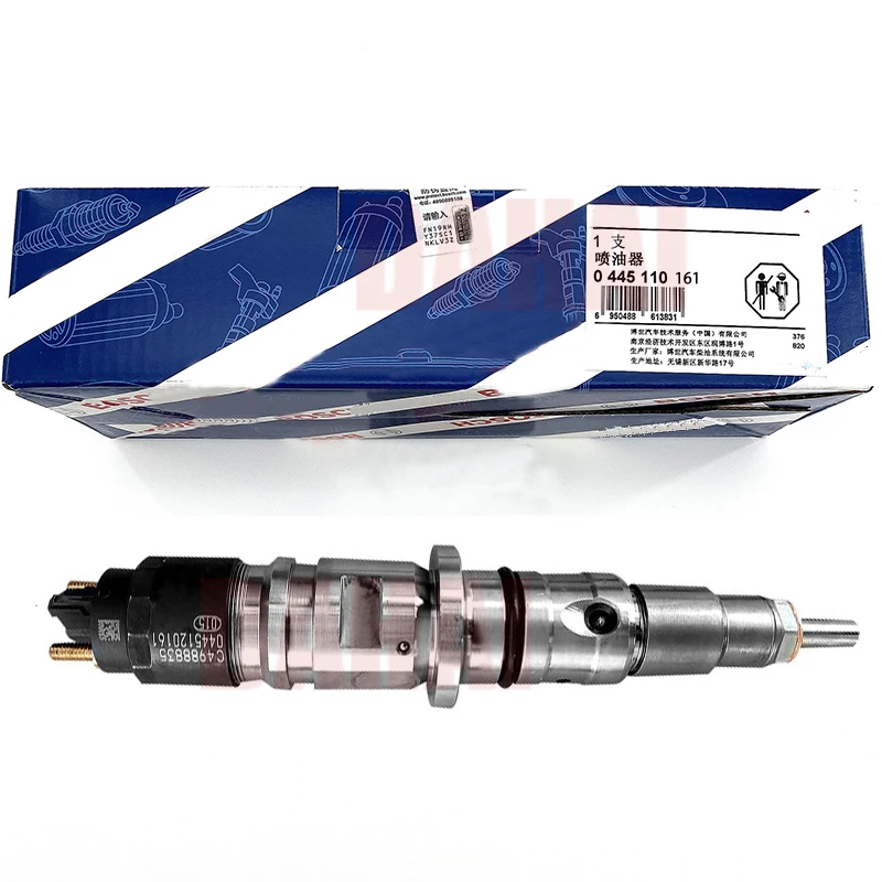 Japan DAHAI Fuel Injection Common Rail Fuel Injector 0445120161 for Bosch CUMMINS KAMAZ 4988835 D4988835