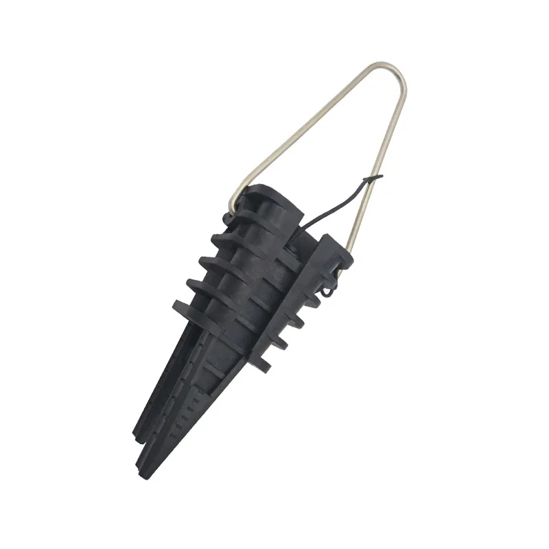 MT-1777 FTTH с пластмассовой изоляцией Натяжной зажим STC тип Зажим 4 жильный кабель