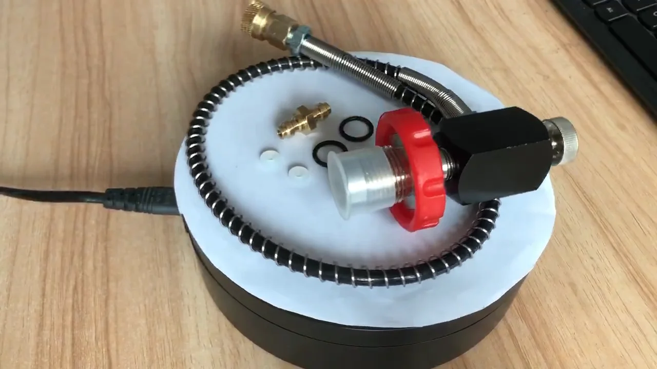 High Pressure Square Din Kit Scuba Tank Filling Adapter Hose Cylinder