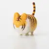 coloré Le tigre jaune et blanc n°13 peuvent