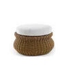 Rattan Footstool