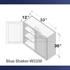 Coctelera azul H-W3330