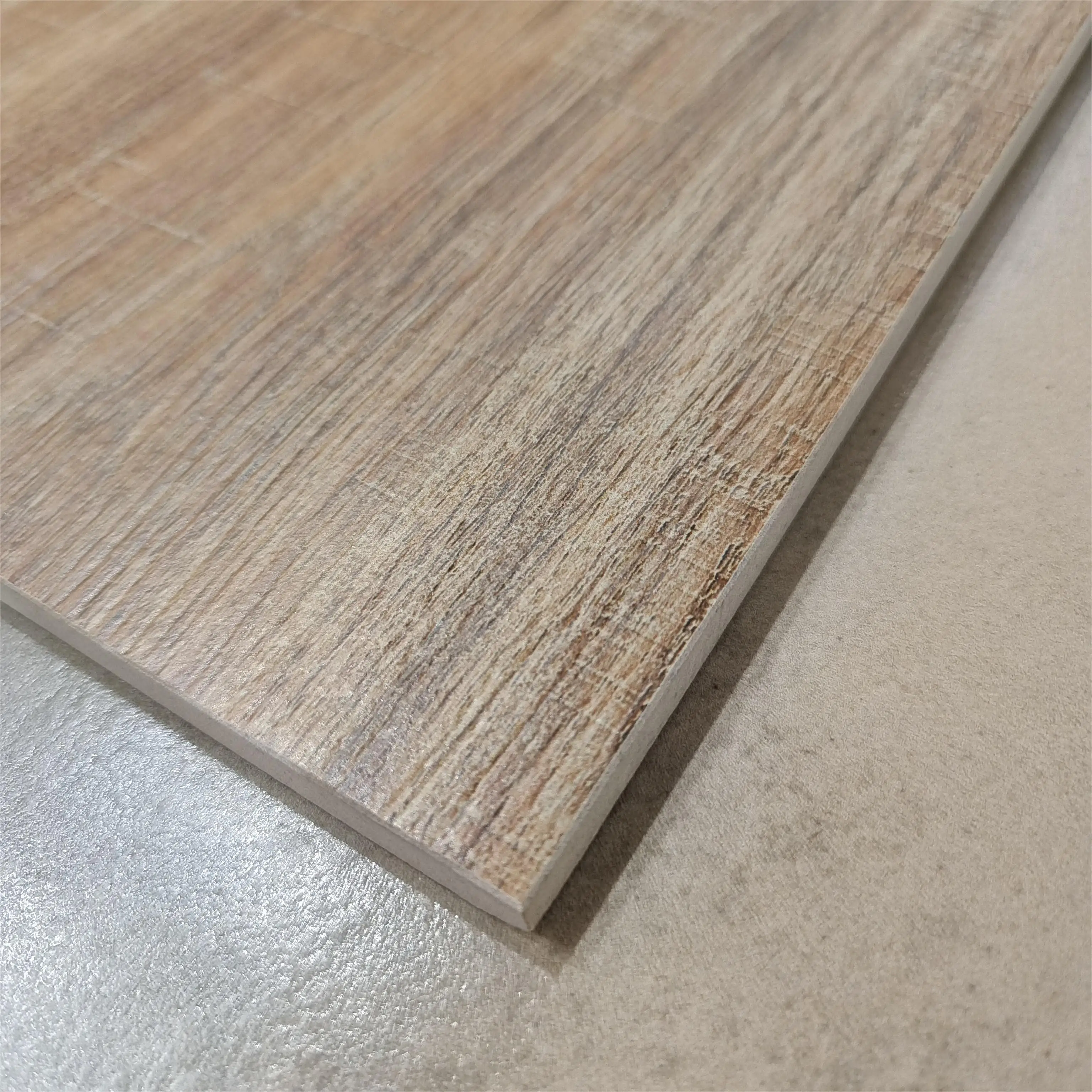 200x1000mm Full Body Wooden Ceramic Tiles For Living Room Solid