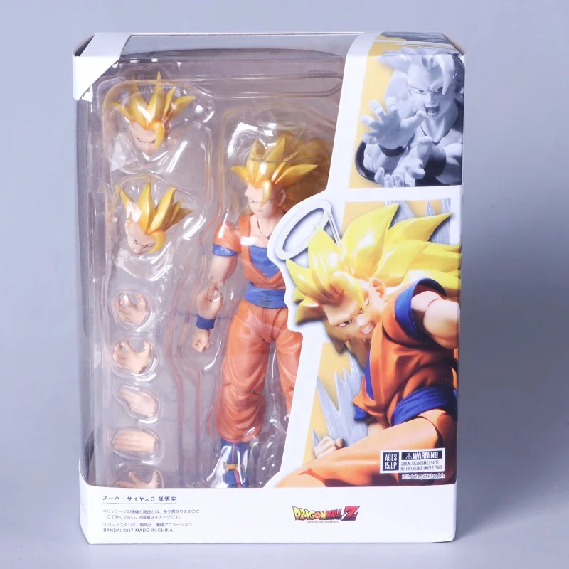 Anime Dragon Ball Z Son Goku Super Saiyan NEW PVC Action Figure Collectib 