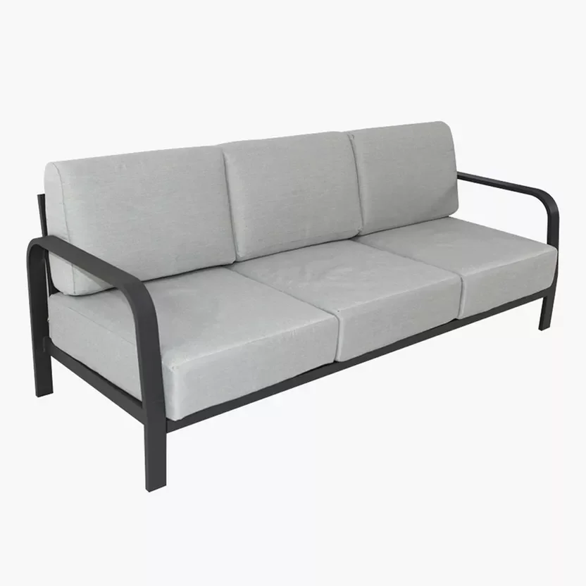 Modern Outside Furniture Lounge Sofa Garden Set Aluminum Terrace Furniture Garden Sofa Set Outdoor Furniture supplier