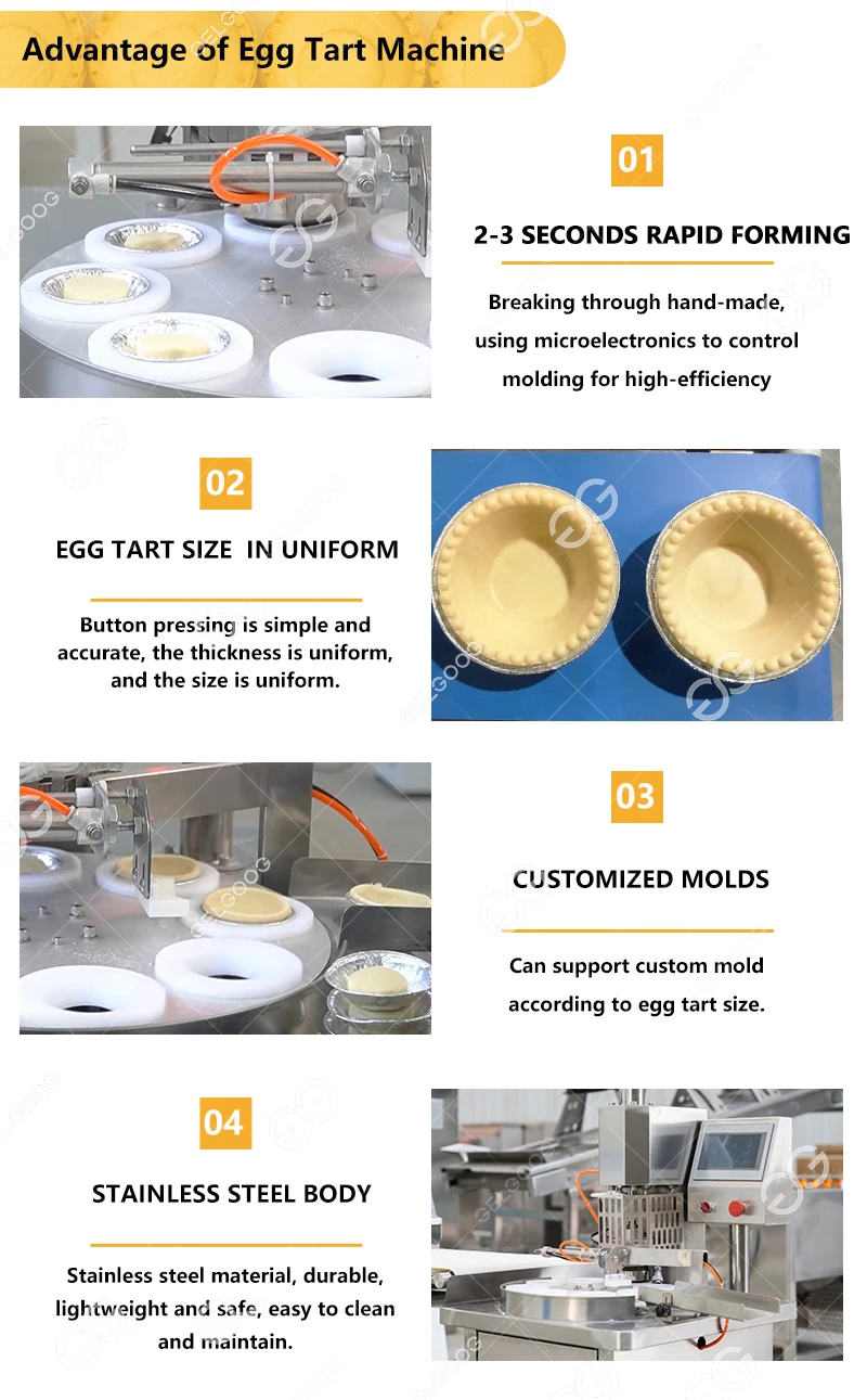 Industrial Cake Tart Shell Forming Cheese Tart Making Machine| Alibaba.com