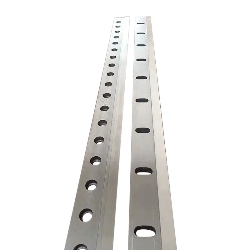 Star Cutter Blade Tungsten Carbide Chipper Long Thin Scraper Plastic Crusher Fabric Straight Cutting Knives Custom Size 3 Months