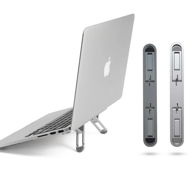 Simple laptop stand aluminum  lightweight and portable stand laptop for office