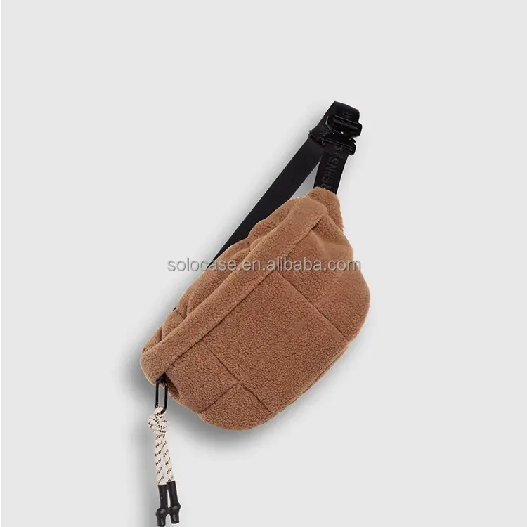 Fashion Teddy Fleece Belt Bag