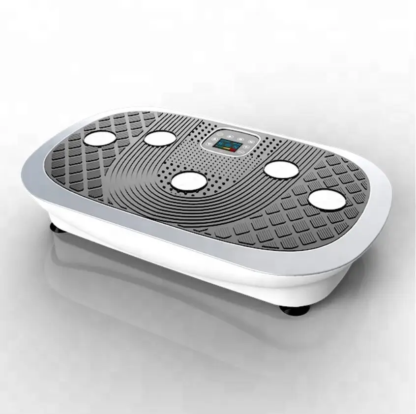 Vibrate Plate Exercise Machine Crazy Fit Massage Vibration Platform Machines Fitness Body Massager With Remote Control