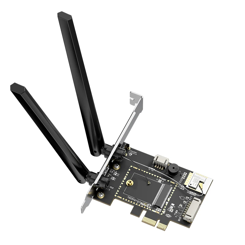 Modulo Adattatore WIFI 6, Scheda Wireless WiFi 6 Dual Band Mini PCI-E