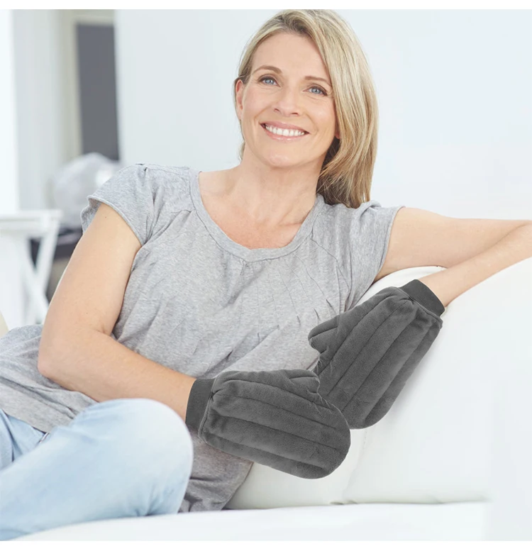 Microwavable Heating Mittens For Hand And Fingers To Relieve Arthritis