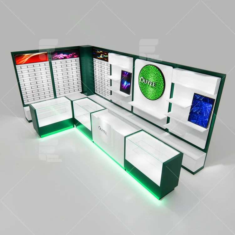 Retail Dispensary Furniture Smoke Shop Showcase Display Cases Tobacco