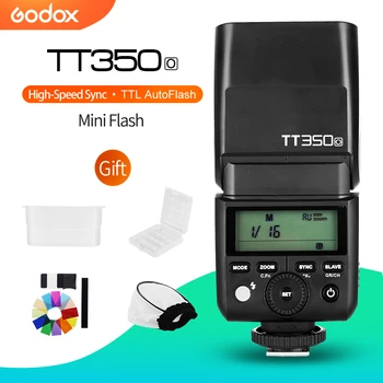 Godox Mini Speedlite TT350C TT350N TT350S TT350O TT350F TT350P TTL 2.4G HSS Flash TT350 for Canon Nikon Sony detail image