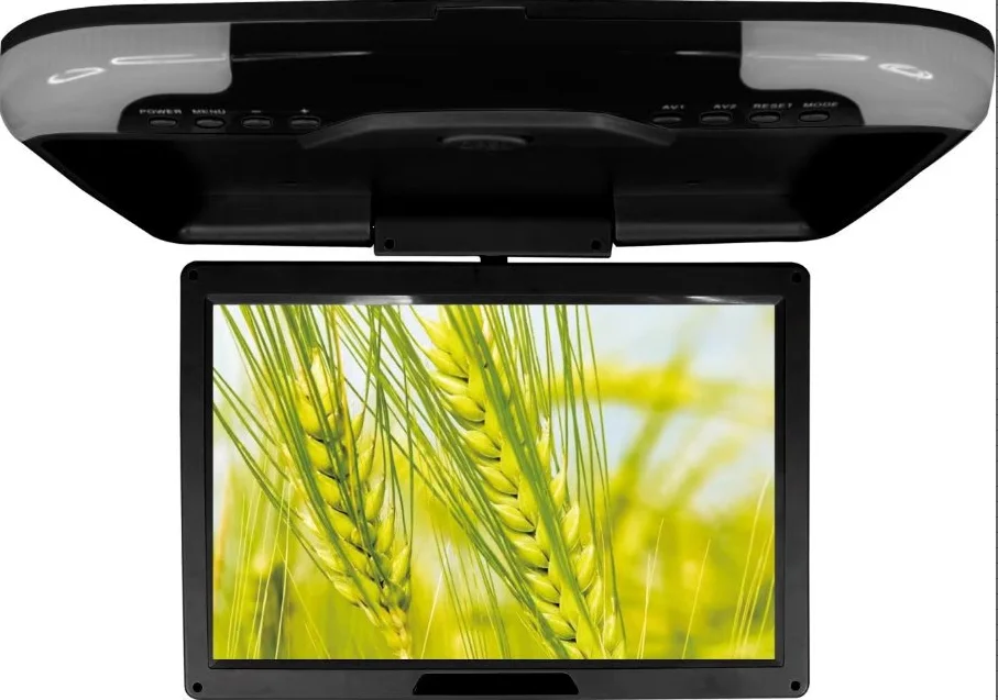 12 Inch Overhead Monitor Digital Tv Screen Vehicle Flip Down Roof Video Player Car Roof Mounted LCD Ceiling Monitor