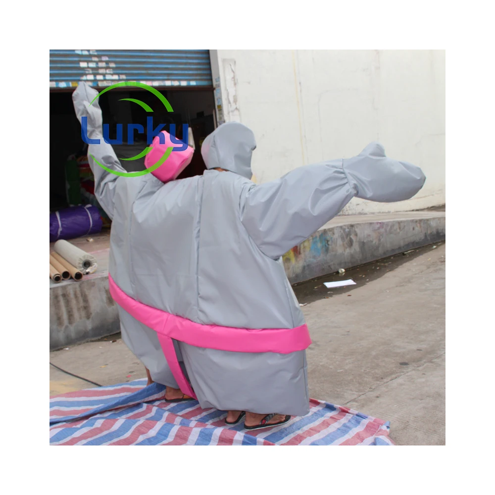 Adults Inflatable Twin Sumo Wrestling Suits Set For Interactive Team ...