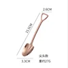 rose gold spoon