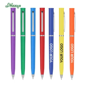 Wholesale Cheap Custom Logo Printed Plastic Ballpoint Pen 1.0mm Sports Promotional for Hotel Personalized Business Use