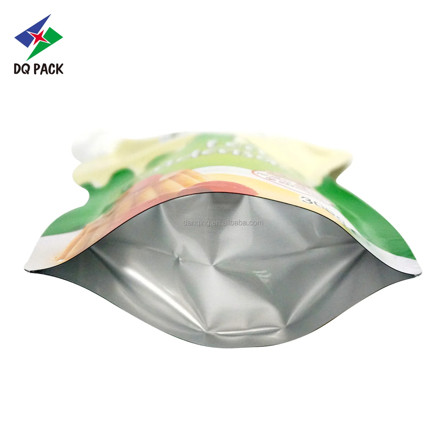 New Design Doypack Metalized stand up pouch with corner spout for 300g Condensed Milk Packaging