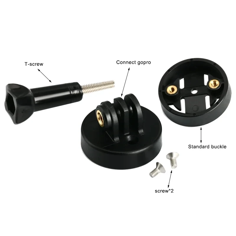 Riderace Bicycle Computer Base Adapter Mount Bike Computer Camera Mount for Garmin Edge Gopro Bracket Light Holder  Accessories