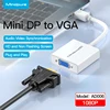 Convertidor mini DP a VGA blanco 1080p