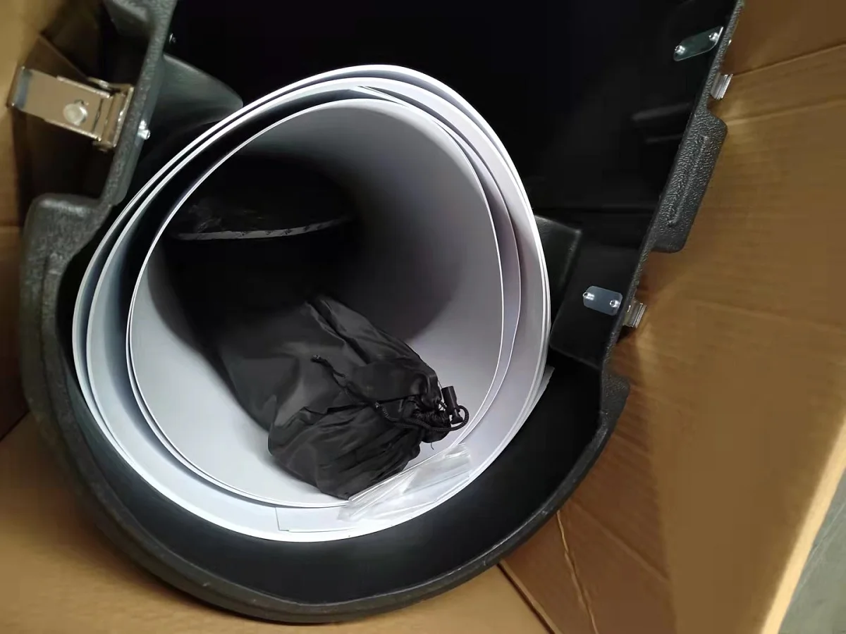 3*3 Curved Backdrop Spring Magnetic Pvc Pop Up With Lights - Buy ...