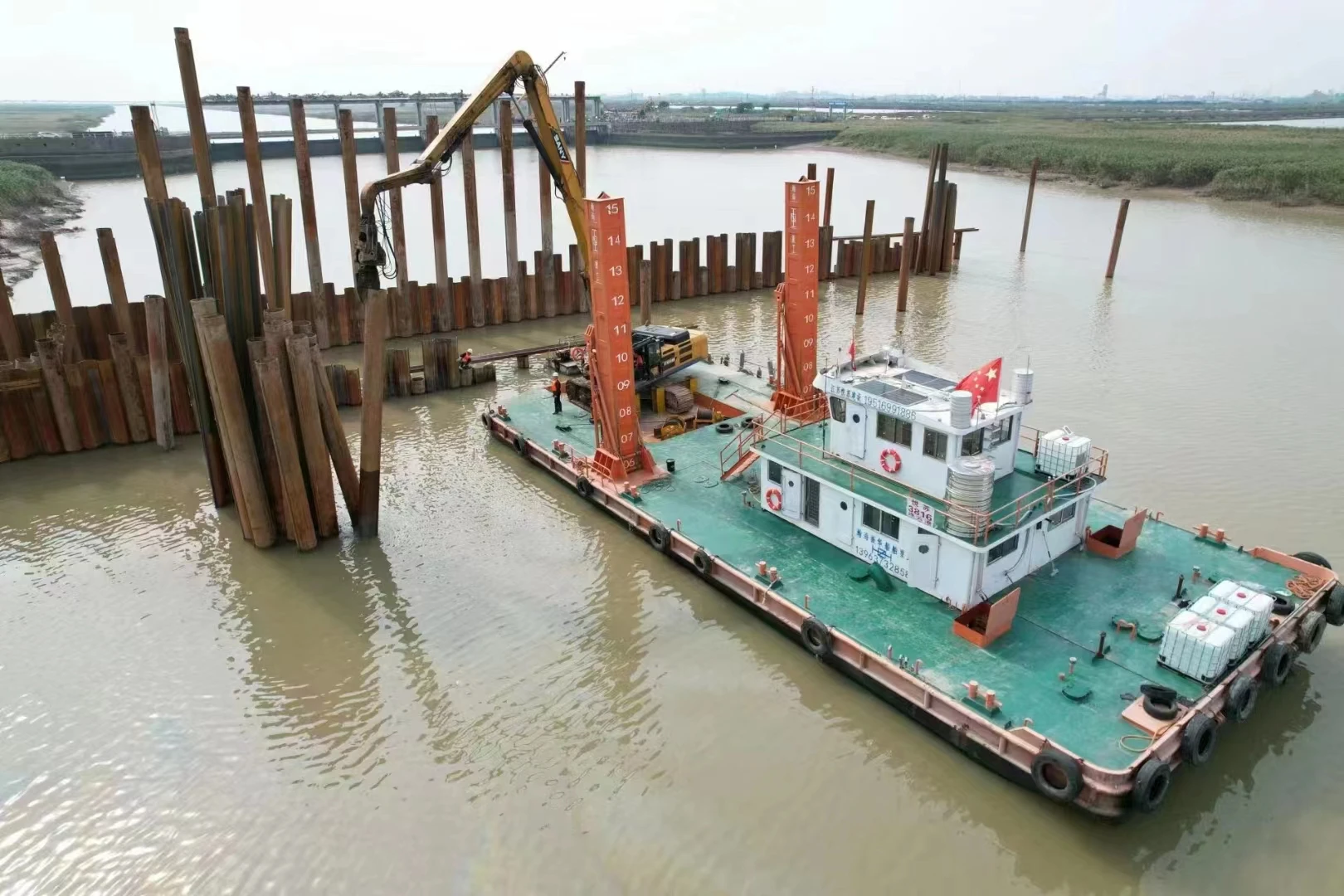 Keda Custom Work Boat Tugboat Landing Craft Barge Boats for Sale