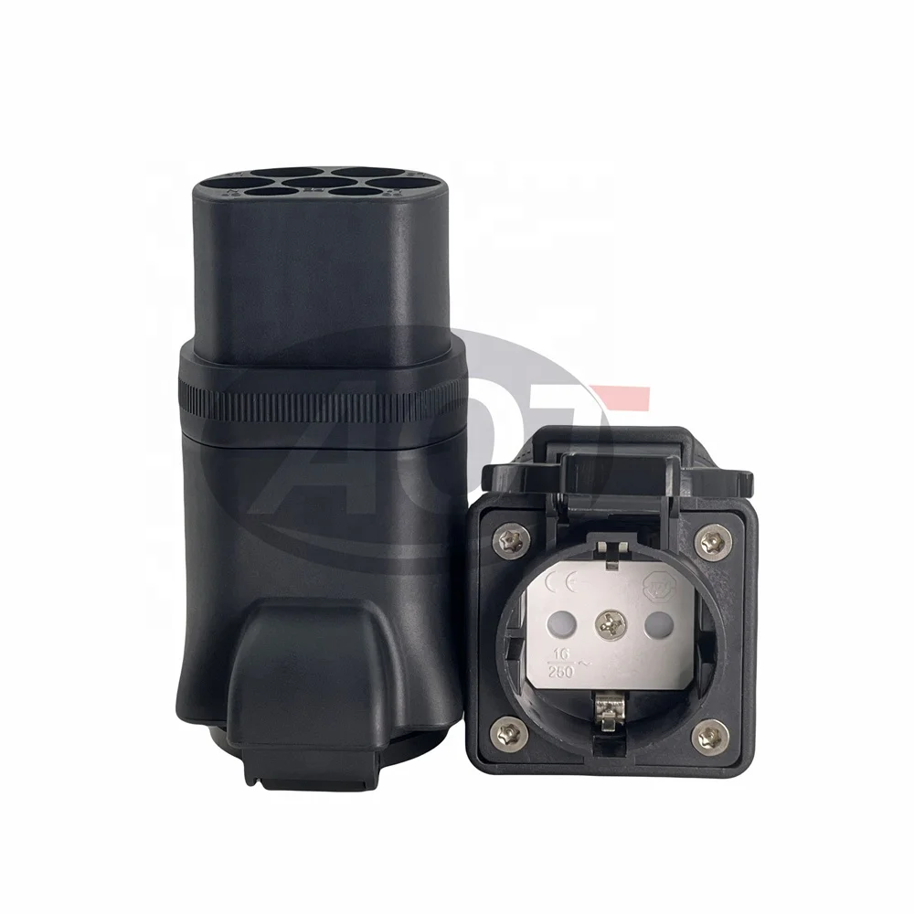 AOTAI EV Adapter Type 2 to Schuko adapter Type2 Male charger