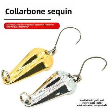Zinc Alloy Clavicle Lure Sequin Micro-object Cock-mouth Makou Stream Freshwater Fish Artificial Hard Bait Killing Bait – Hard Lure – view 2
