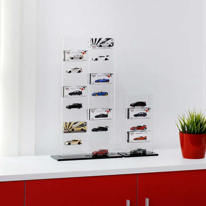 Mini GT Display Case - Transparent Acrylic Diecast Car Case