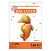 Hippocampe orange