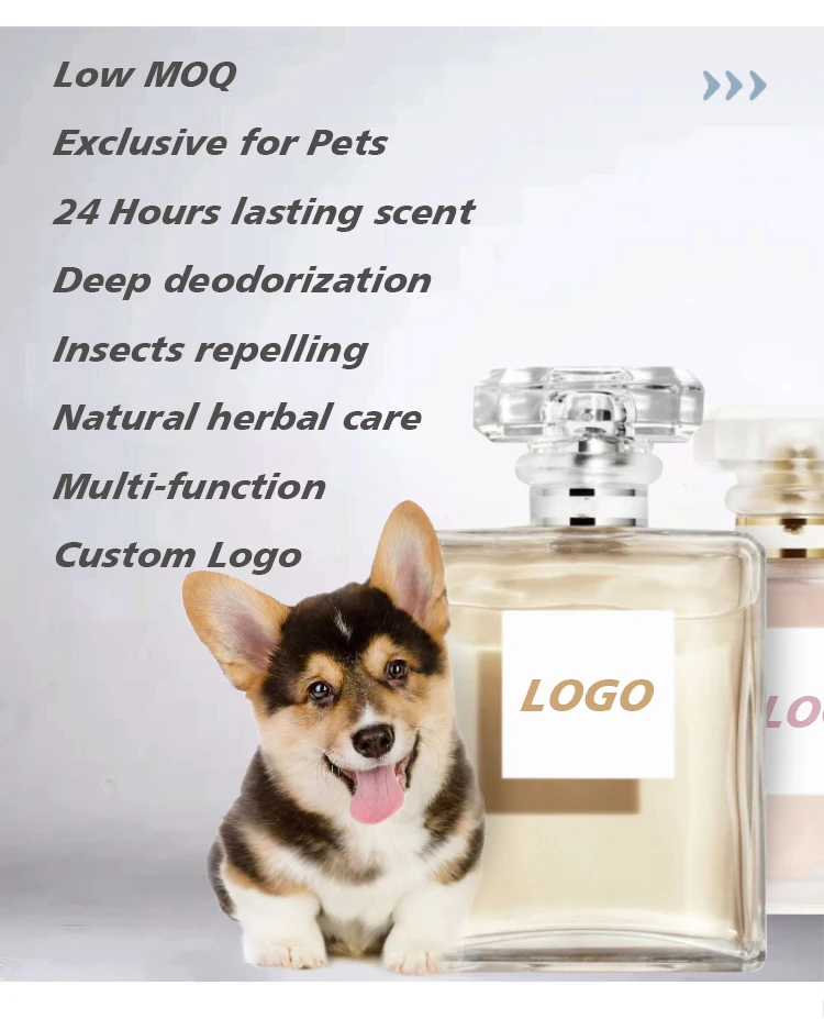Factory Ecofriendly 50ml Pet Dog Deodorant Spray Perfume Oem Pet Odor