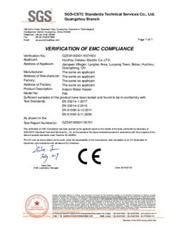 Instant Electric Water Heater, 5.5KW, 220, 6000 - detail 6