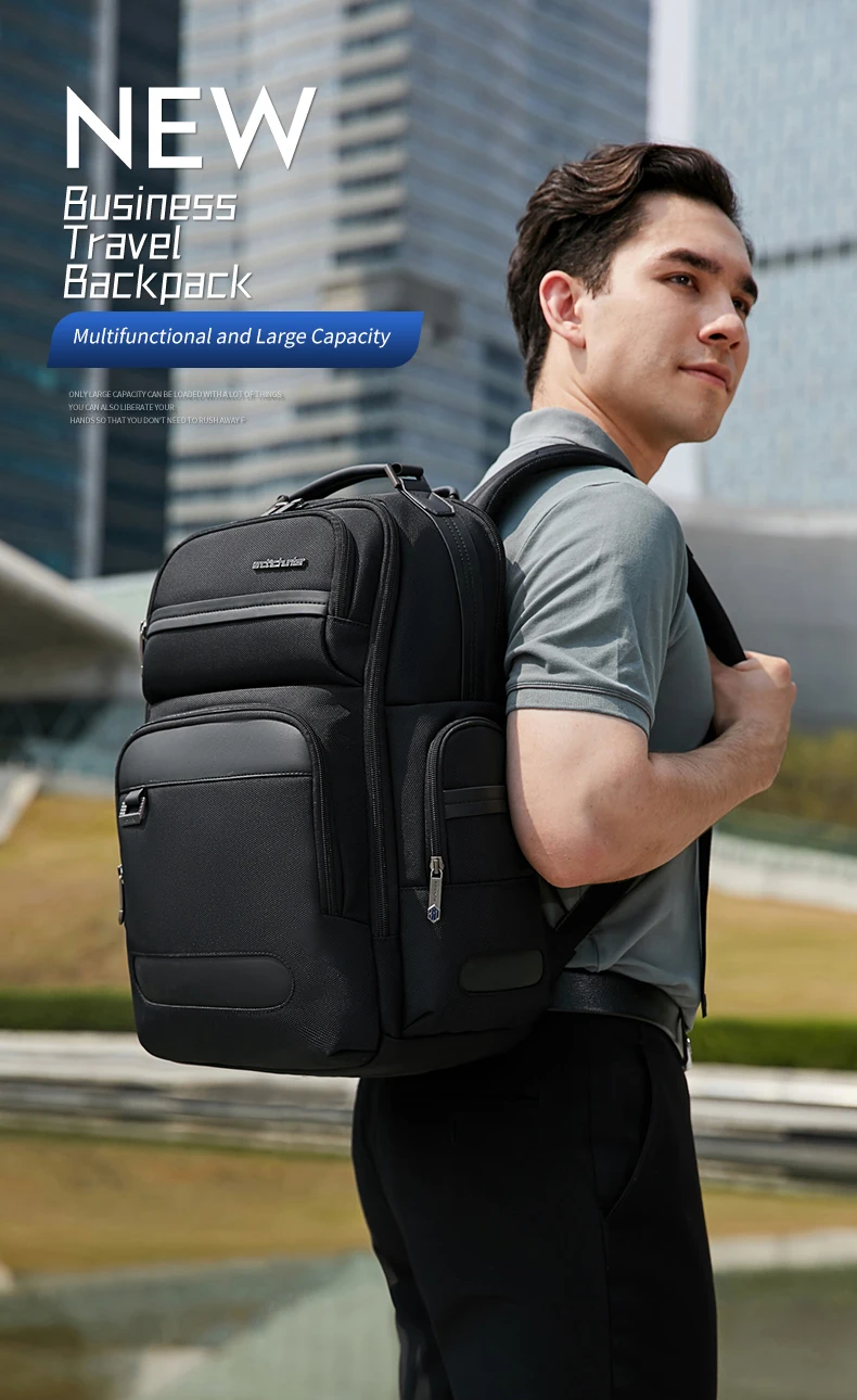 arctic hunter Business back packs with USB backpacks for travelling men's backpack Bag Laptop for Men Mochila