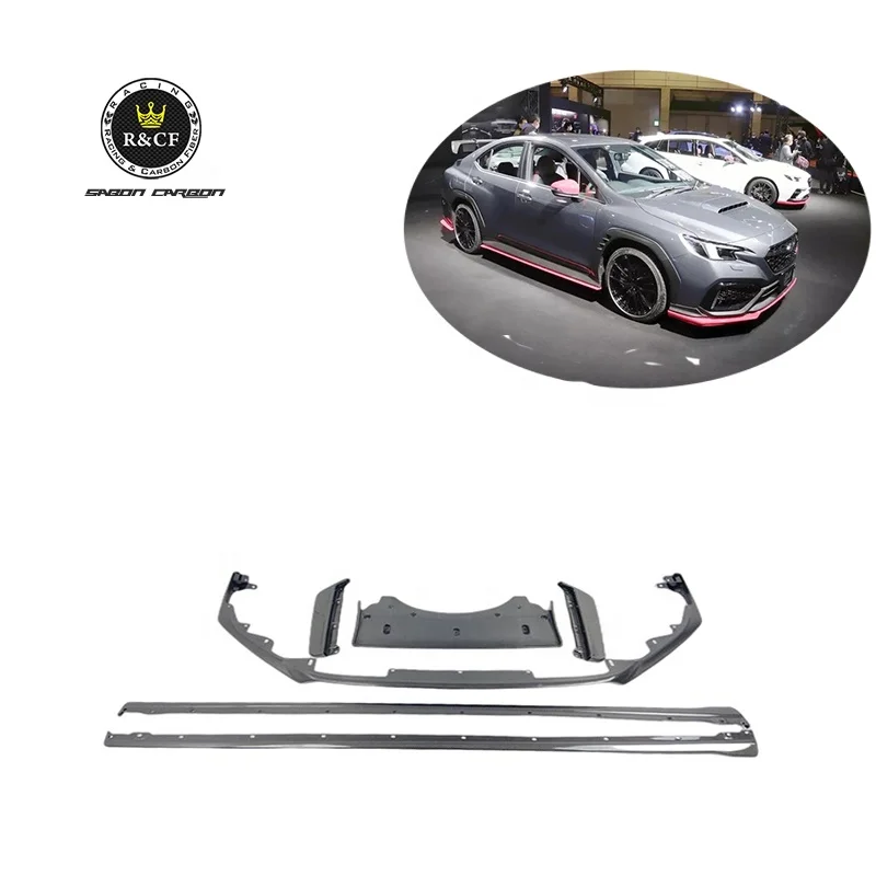 Customizatiom STI-P Style Carbon Fiber Auto Parts Aero Kit Spoiler For 2022 Subaru WRX VB