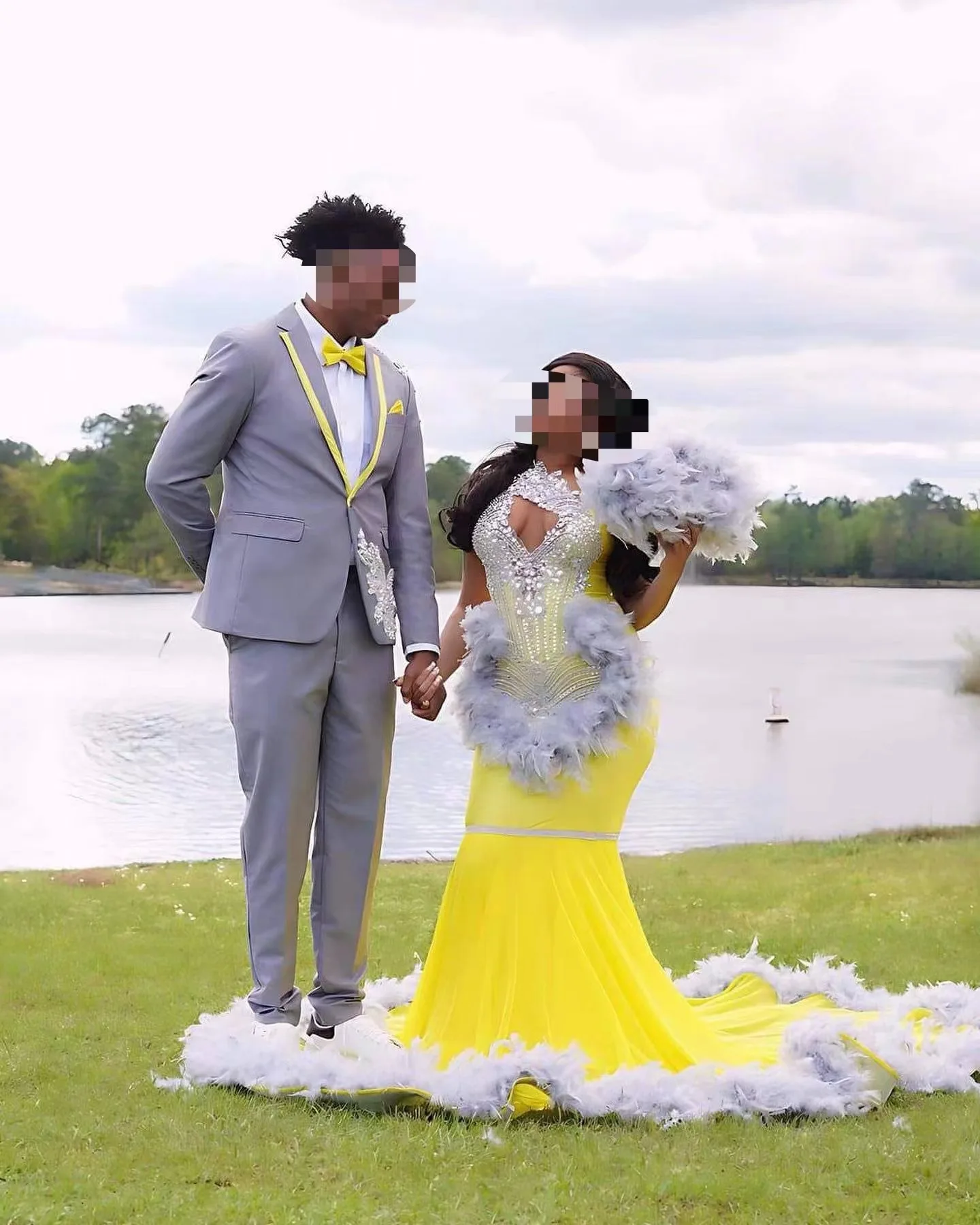 Custom Wedding Man Suit Men Stylish Grey Piece Wedding