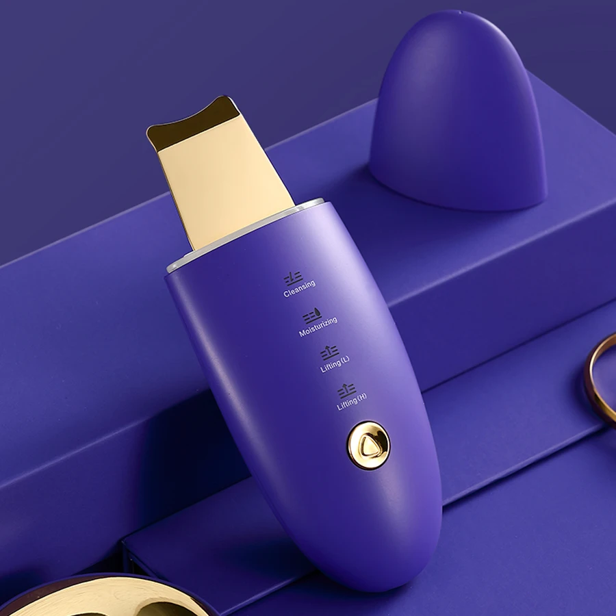 Bt микро Amazon глубокий лица с очищающим средством для ультразвуковой уход за кожей лица, удаляет мертвую кожу скребок Шпатель машина