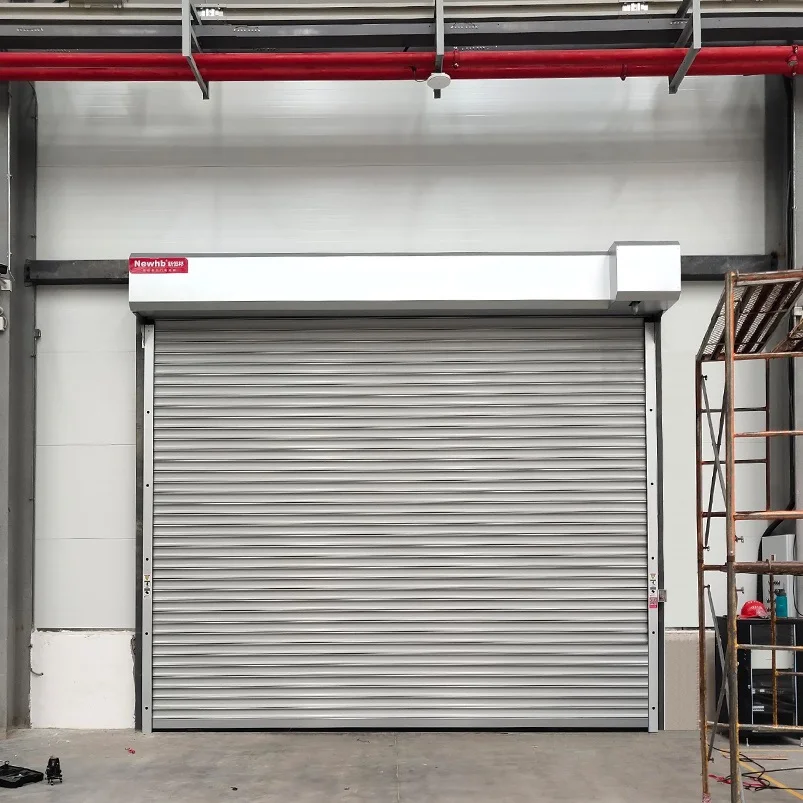 Explosion-Proof Roller Shutter Door Automatic Interior Exterior Anti-Explosion Steel  Roll up Door