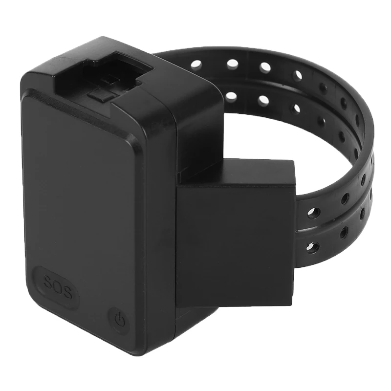 Waterproof GPS Wifi Ankle Tracker with SOS Button Sim Card 4G Remote Control for Prisoners Parolees Portable Wrist Monitor