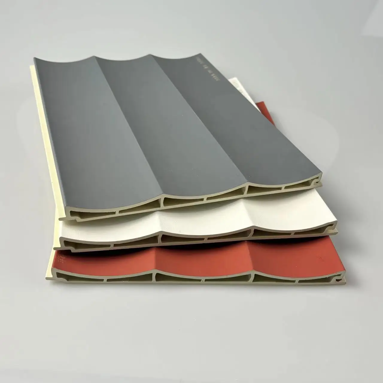 Indoor Fireproof Fluted Decor Pared Wpc Panel Composite Wall Decoration ...